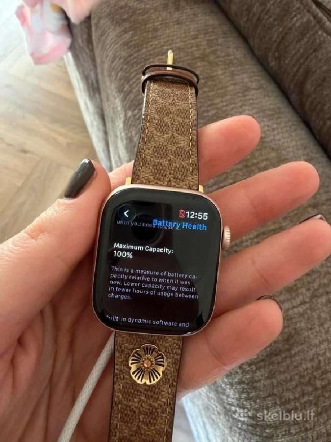Apple watch series 11 Cellular Aluminium Rose Gold - nuotraukos Nr. 6