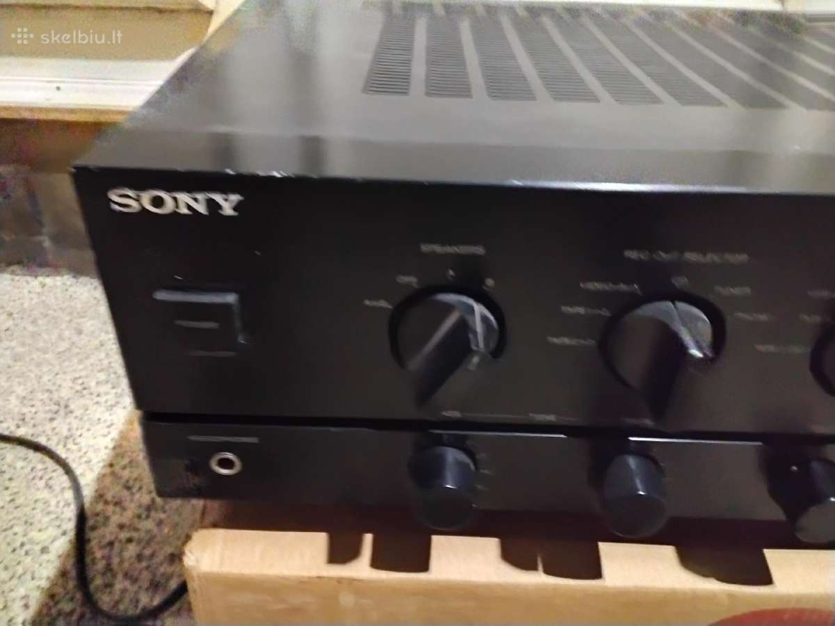 Vintage Sony stiprintuvai - nuotraukos Nr. 4