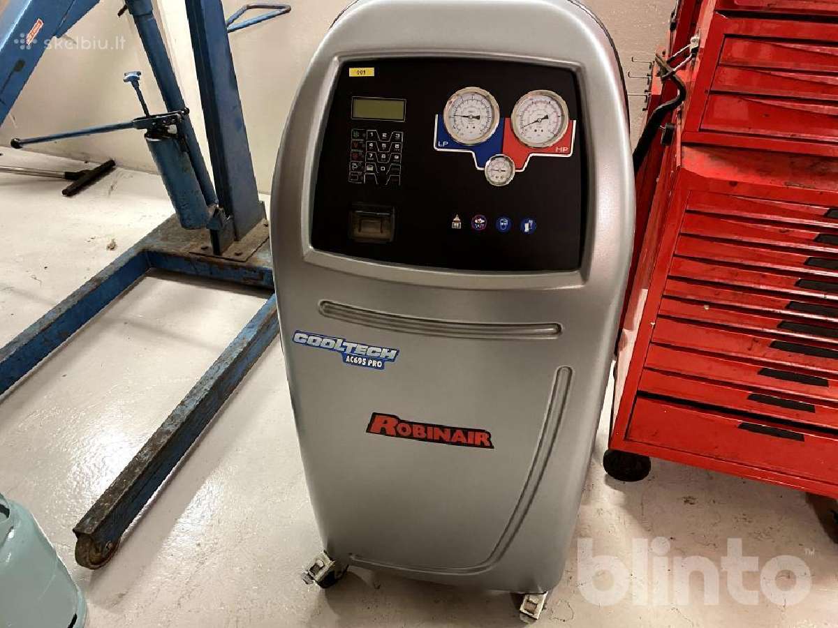 Robinair Ac695 Pro kondicionierių pildymo stotis