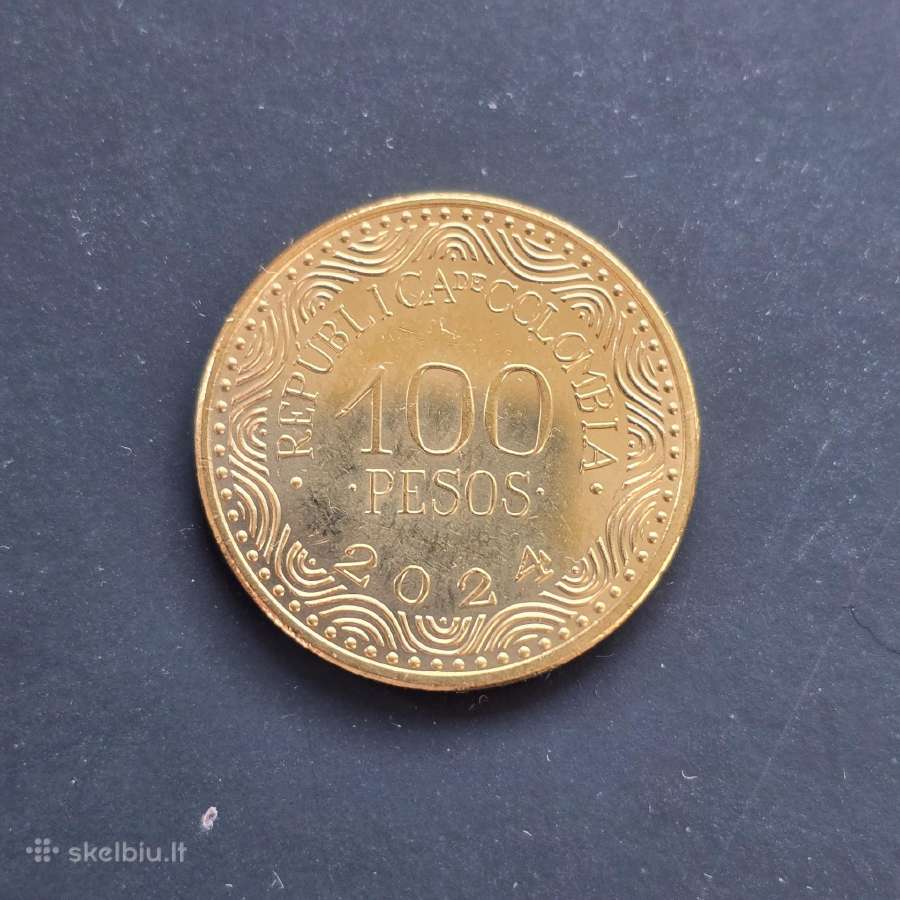 Kolumbija 2024 100 pesos Unc - nuotraukos Nr. 2