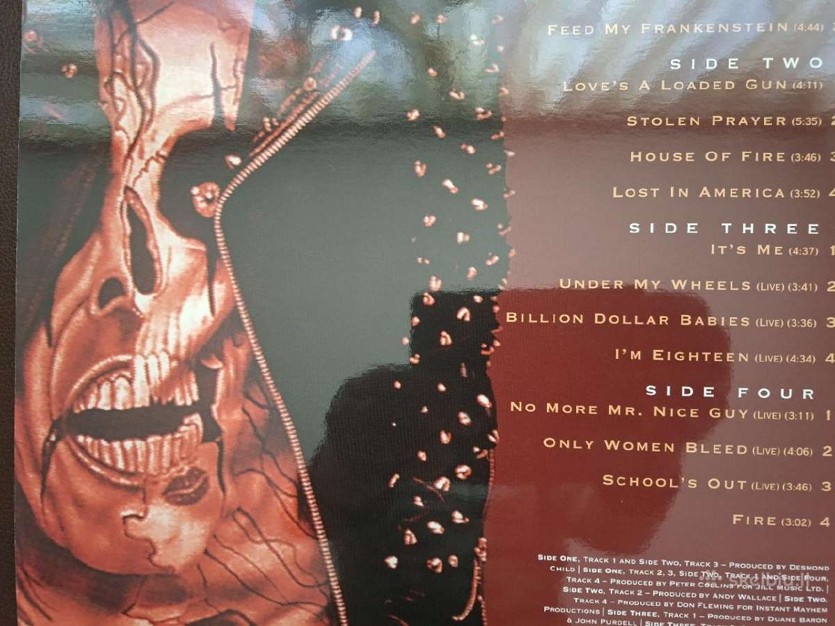 Alice Cooper 1994 Re20 “classicks 2lp - nuotraukos Nr. 4