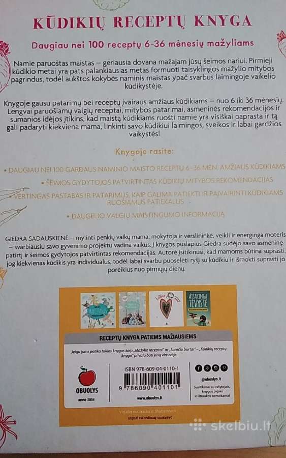 Kūdikių receptų knyga - nuotraukos Nr. 3