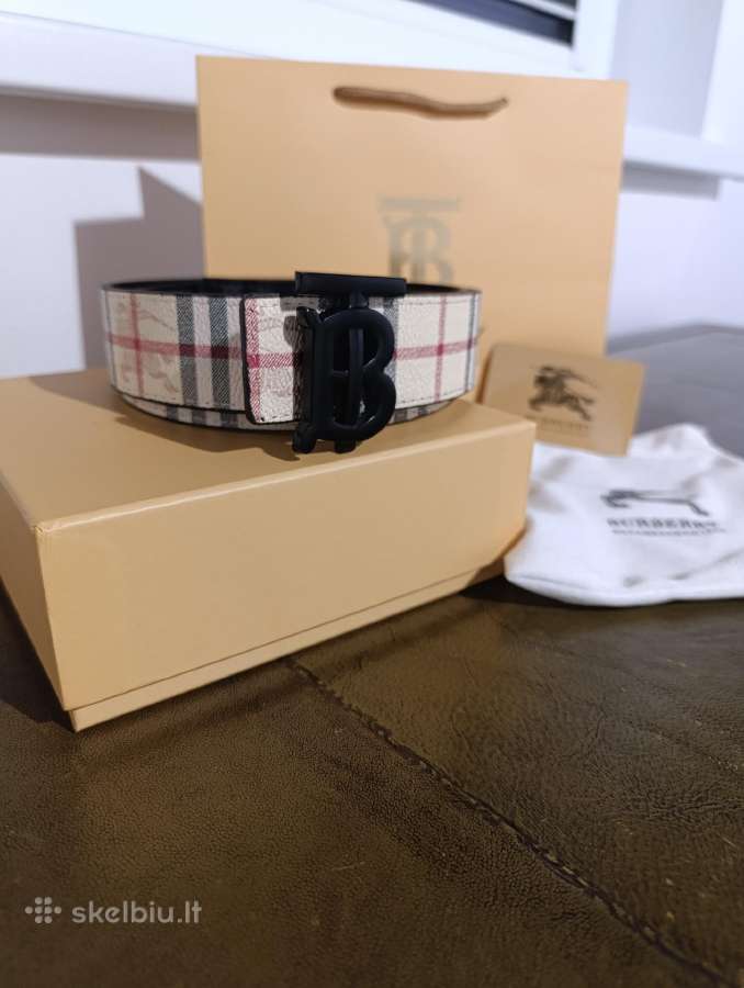 Burberry diržai - nuotraukos Nr. 2