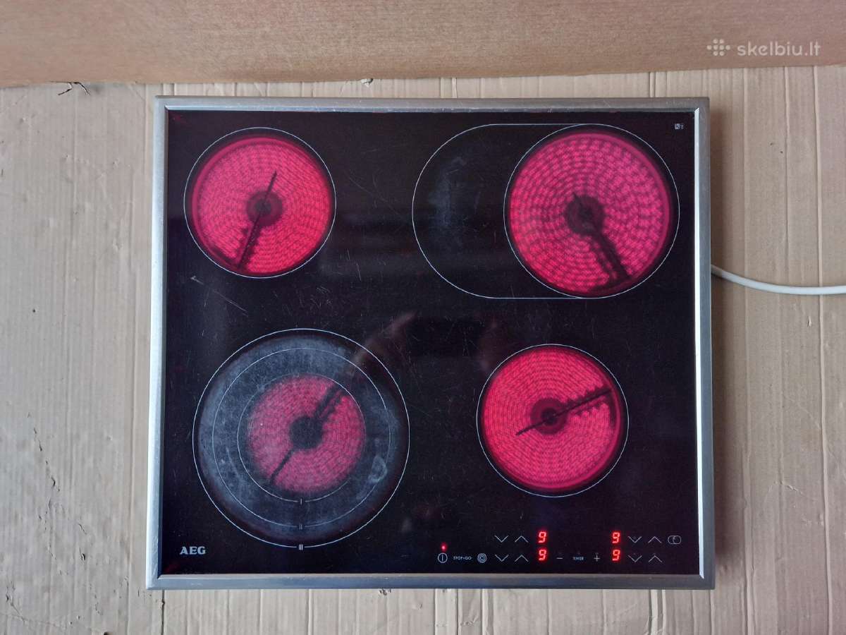 Aeg 66301 K-mn elektrinė kaitlentė. 60 cm