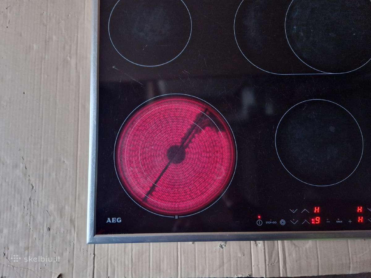 Aeg 66301 K-mn elektrinė kaitlentė. 60 cm - nuotraukos Nr. 2