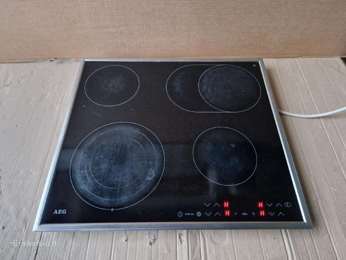 Aeg 66301 K-mn elektrinė kaitlentė. 60 cm - nuotraukos Nr. 7