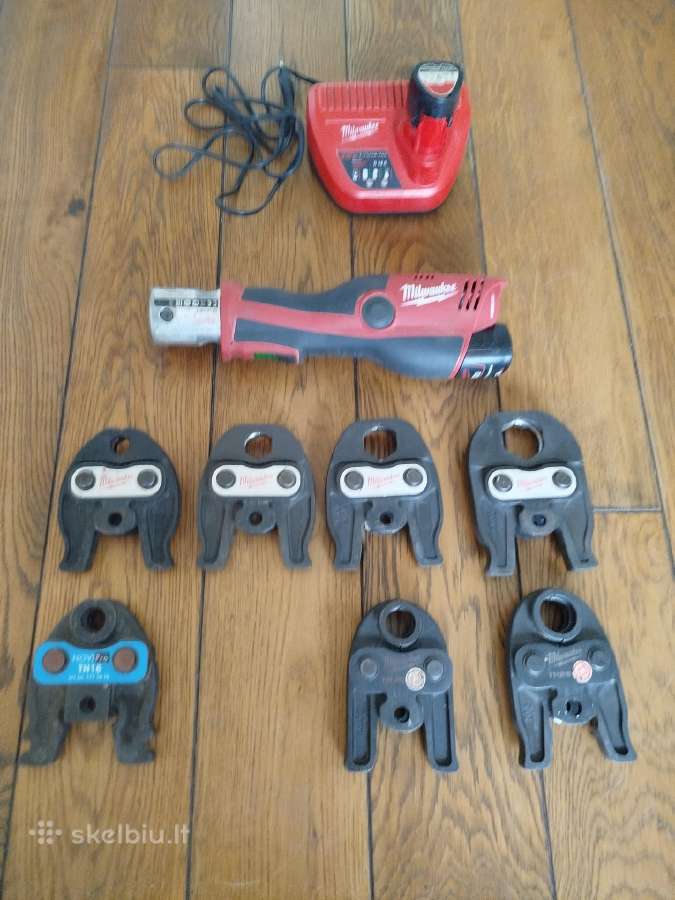 Milwaukee M 12 Hpt akumuliatorinis hidr.presas - nuotraukos Nr. 6