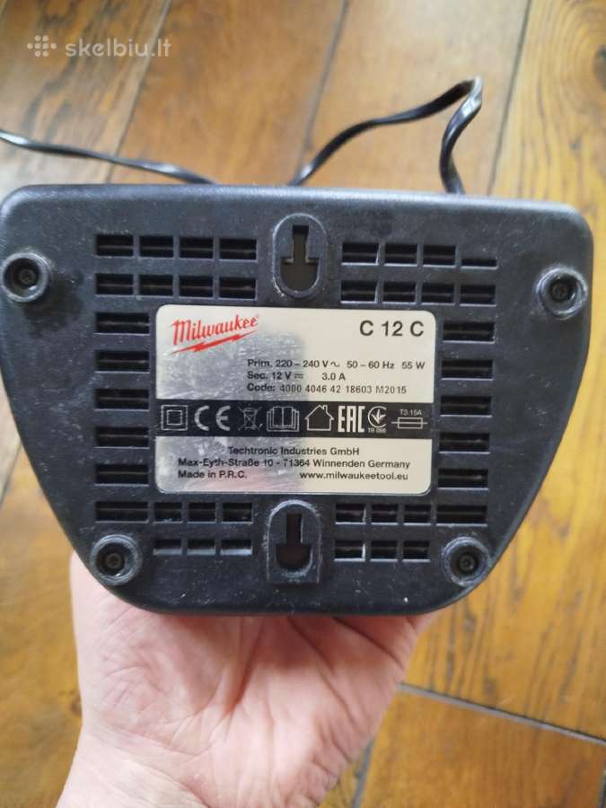 Milwaukee M 12 Hpt akumuliatorinis hidr.presas - nuotraukos Nr. 7