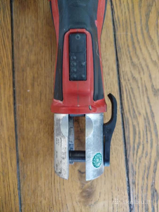 Milwaukee M 12 Hpt akumuliatorinis hidr.presas - nuotraukos Nr. 11