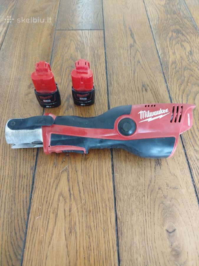 Milwaukee M 12 Hpt akumuliatorinis hidr.presas - nuotraukos Nr. 14