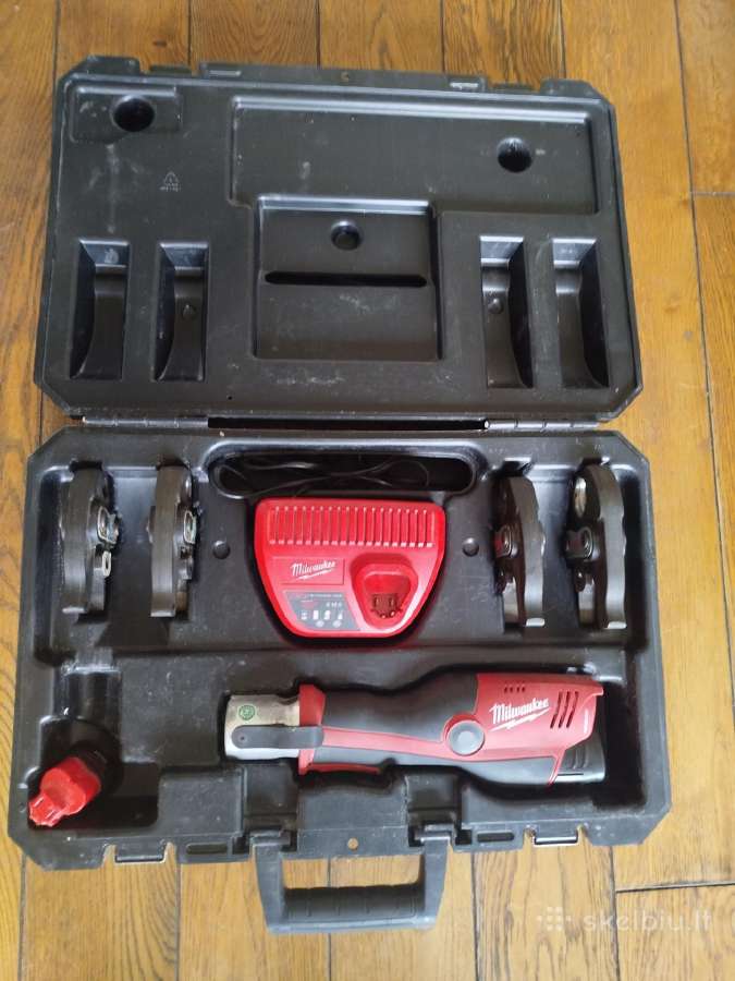 Milwaukee M 12 Hpt akumuliatorinis hidr.presas - nuotraukos Nr. 2