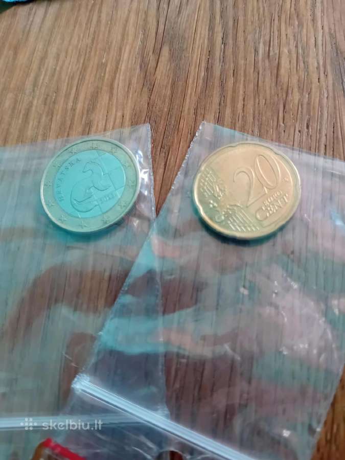 1€ ir 20 centų Kroatija 2023 - nuotraukos Nr. 3