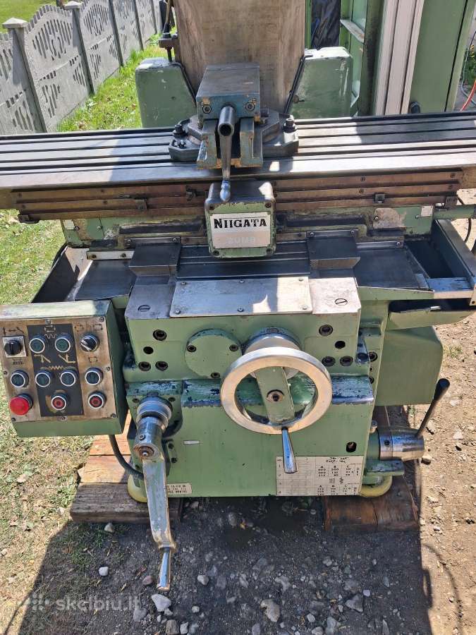 Metalo frezavimo staklės Niigata 2 Umb - nuotraukos Nr. 14