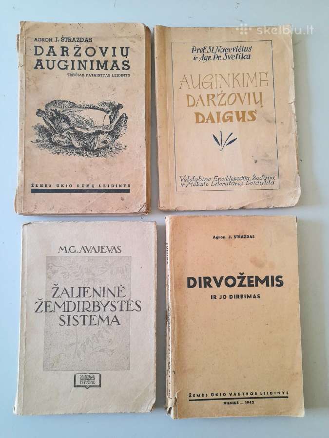 Žemės ūkio knygos, žurnalai 1929-1949m. - nuotraukos Nr. 4