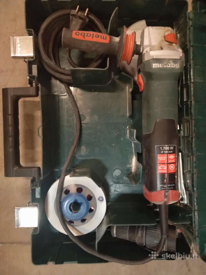 Kampinis Šlifuoklis Metabo Wev 17-125 Quick
