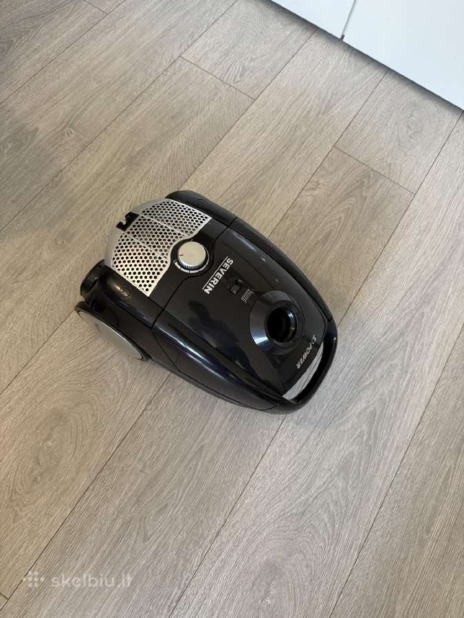 Severin Bc 7030 siurblys su maišeliu, mažai na