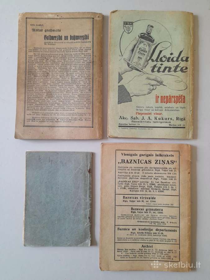 Seni kalendoriai 1913-1944m. - nuotraukos Nr. 4