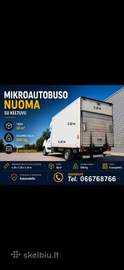 Mikroautobusų nuoma Kaune