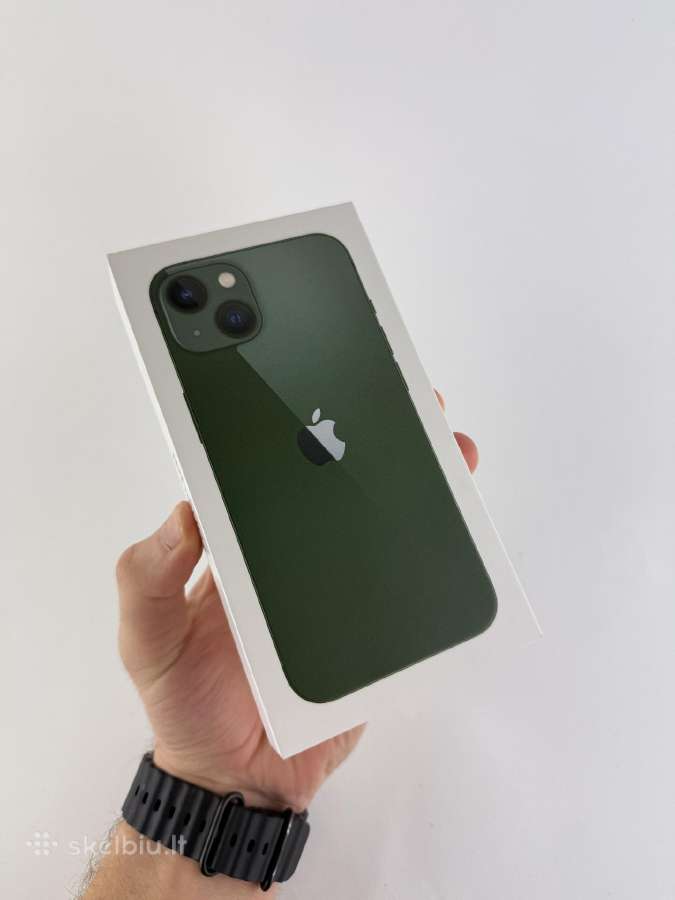 Naujas iPhone 13 128gb Green Garantija