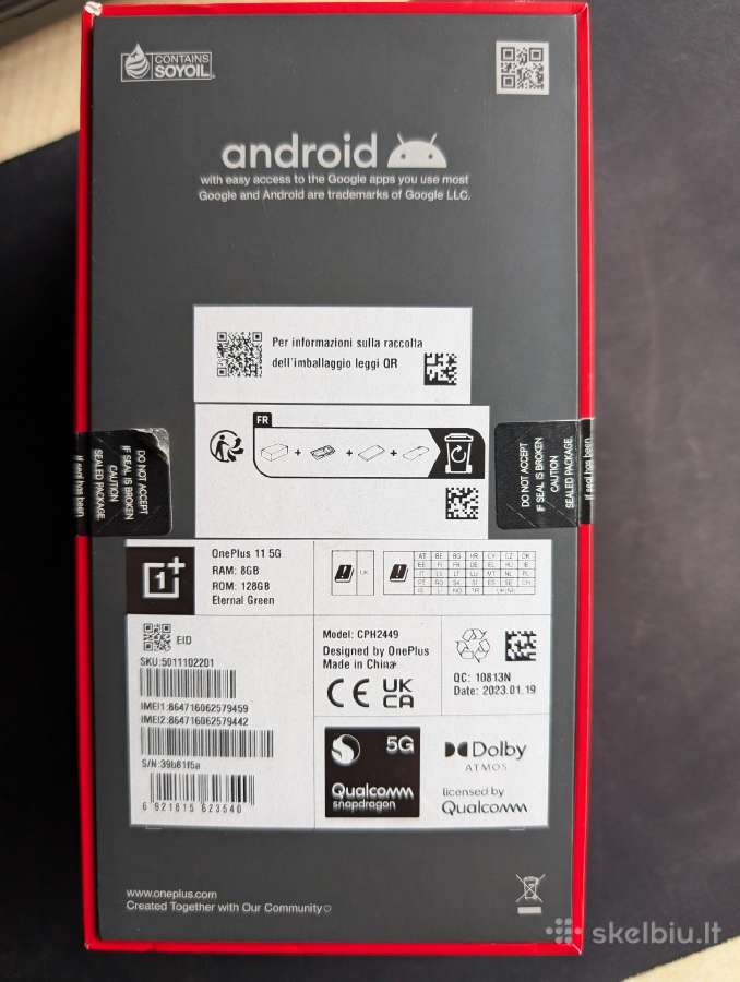 Oneplus 11 5G 128gb - nuotraukos Nr. 8
