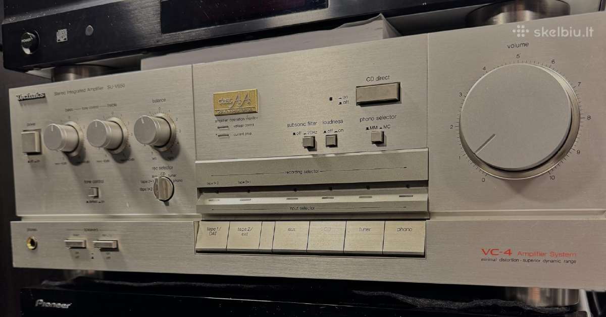 Technics su-v650 / resiveriai