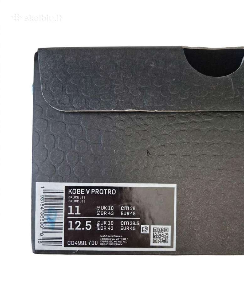 Nike Kobe 5 Protro "Bruce Lee" Eu 45 Us 11 - nuotraukos Nr. 10
