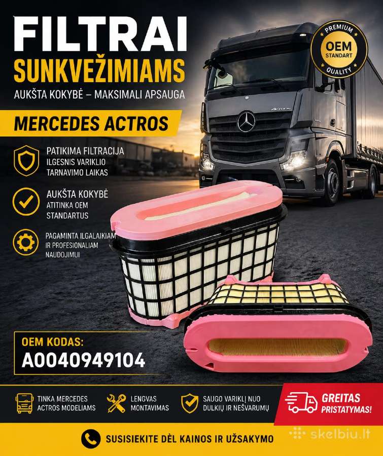 Actros dalys