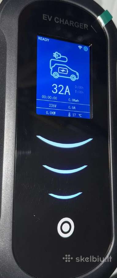 Elektromobilio kroviklis Type 1, 3-7,4kw WiFi - nuotraukos Nr. 4
