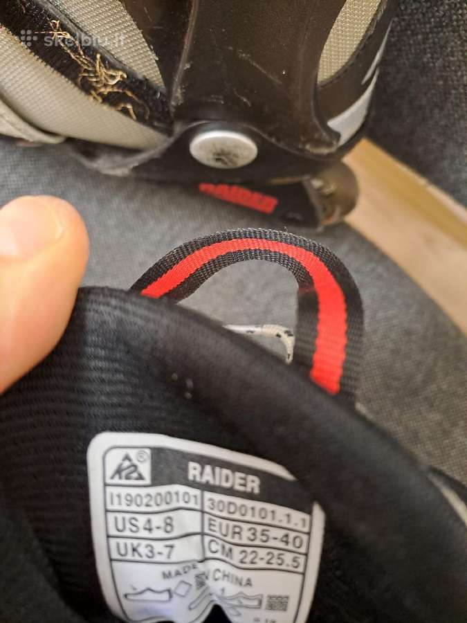 K2 raider 35/40 d. reguliuojamo dydzio rieduciai - nuotraukos Nr. 9