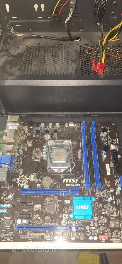 Msi B85-g43 Su Cpu i5-4460, 4x 16gb RAM - nuotraukos Nr. 2