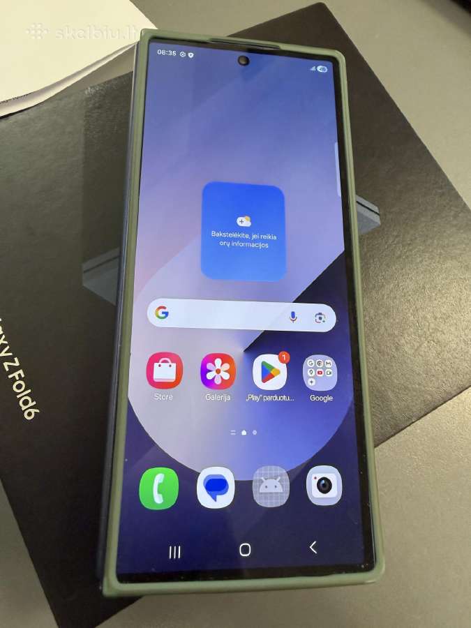 Samsung Z Fold 6 su garantija 3 mensiu - nuotraukos Nr. 2