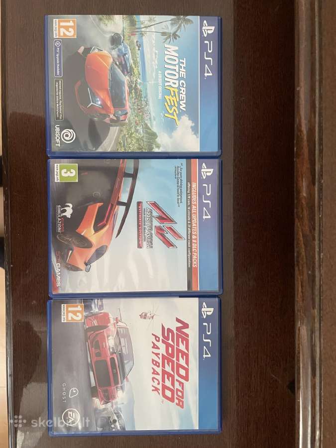 Parduodu ps4 mazinu žaidimus siuntimo nedarau