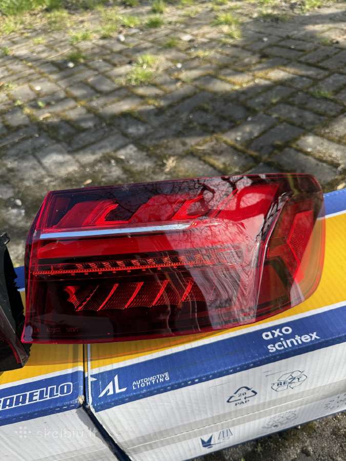 Audi A4 B9 2025 galiniai LED žibintai - nuotraukos Nr. 4