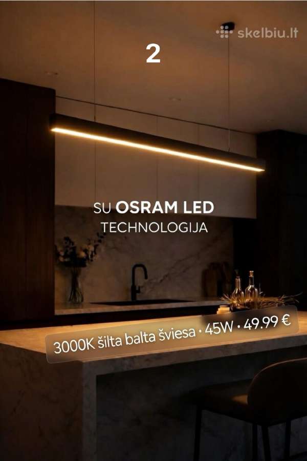 Šviestuvai su Osram LED technologija - nuotraukos Nr. 4