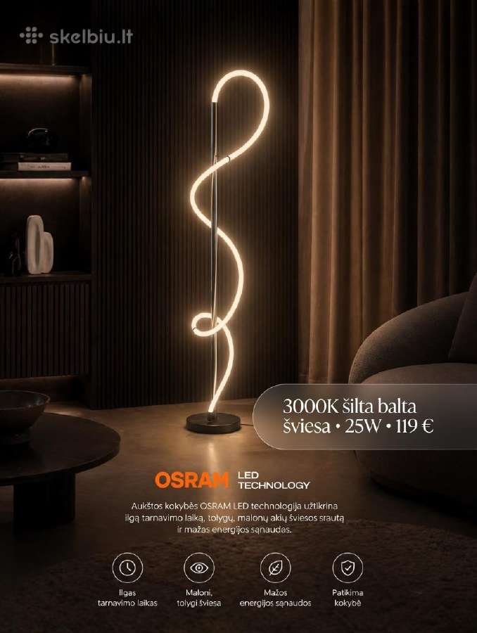 Šviestuvai su Osram LED technologija - nuotraukos Nr. 2