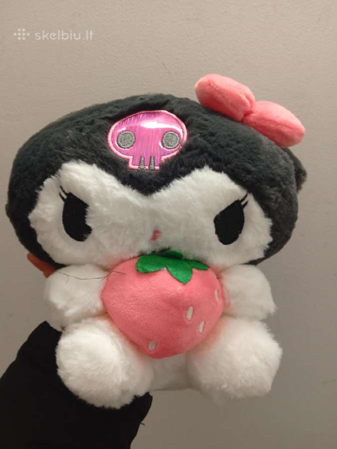 Pliušinis žaislas kawaii stiliaus su braške