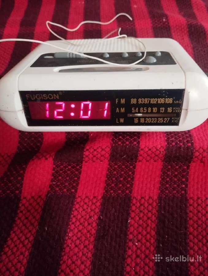 Radijas + žadintuvas
