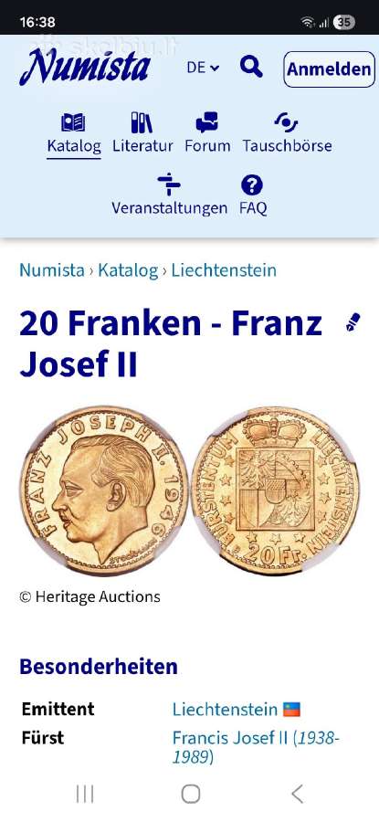 Auksine moneta - nuotraukos Nr. 5