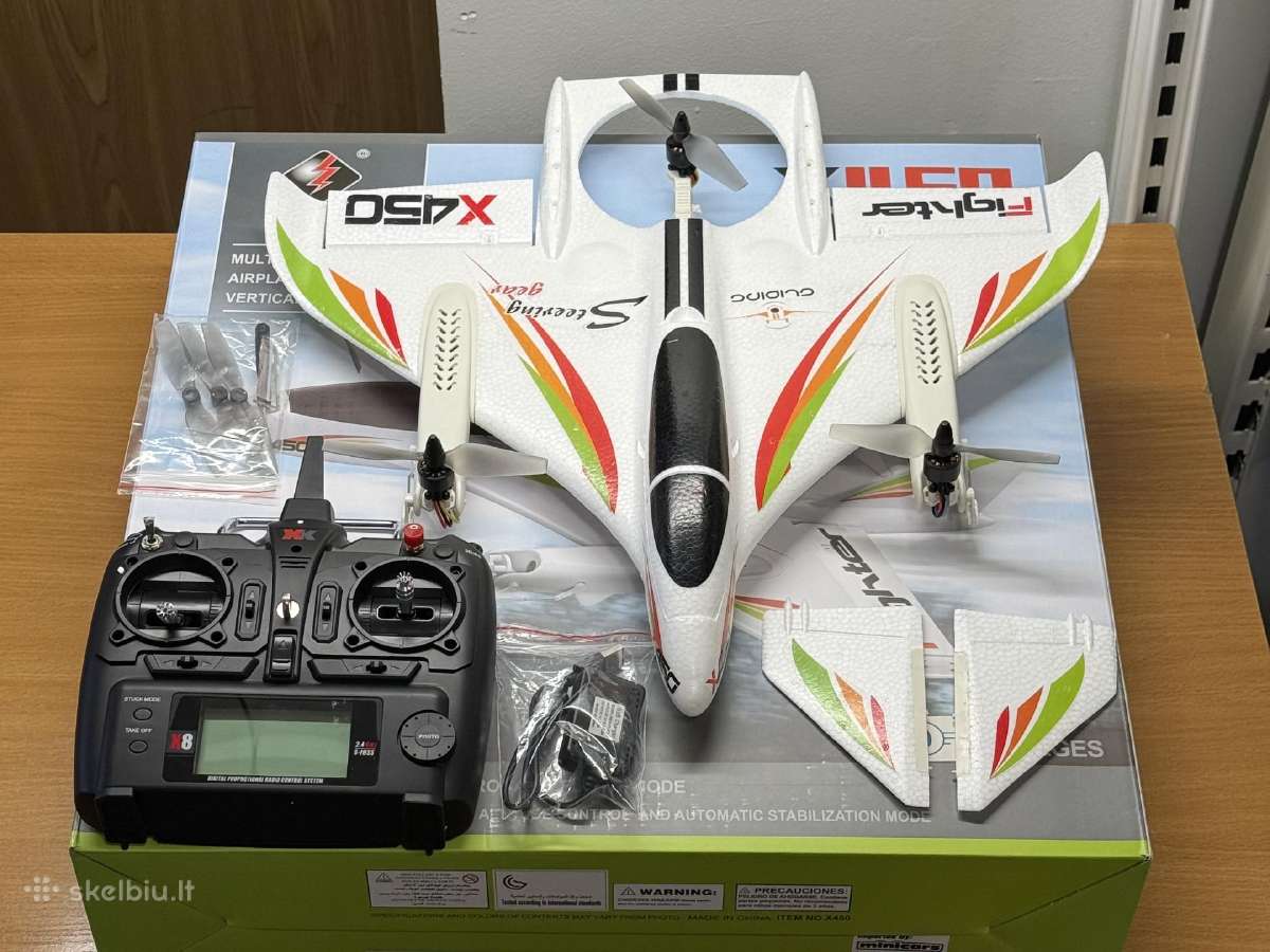 Wl X450 Aviator Rtf – hibridinis lėktuvas-dronas