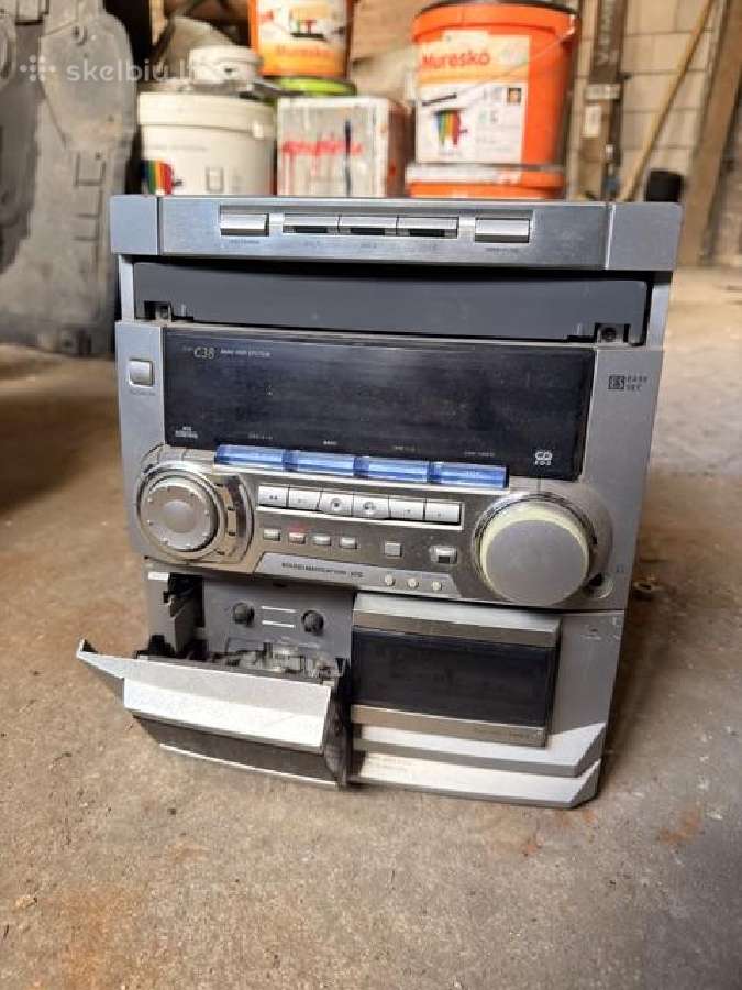 Philips Fw-c38/34 mini hi-fi muzikos sistema