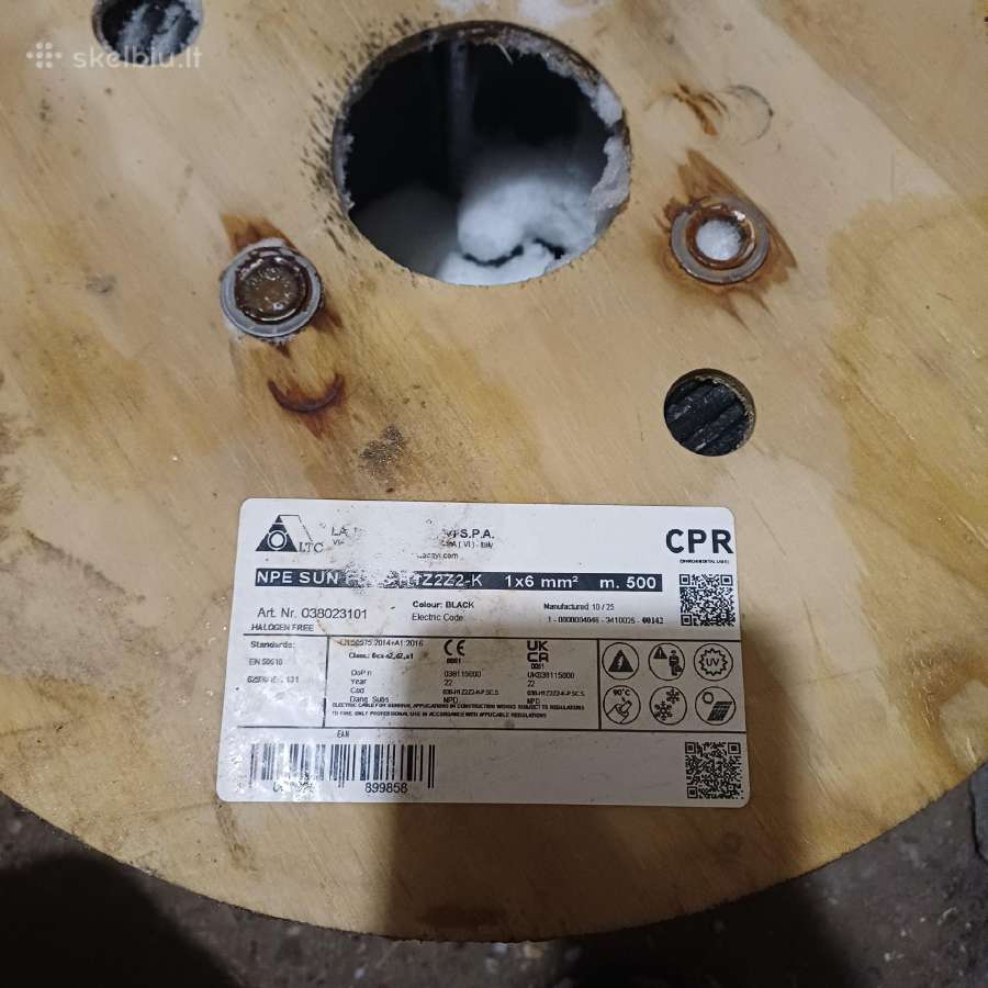 Dc kabelis saulės elektrinių