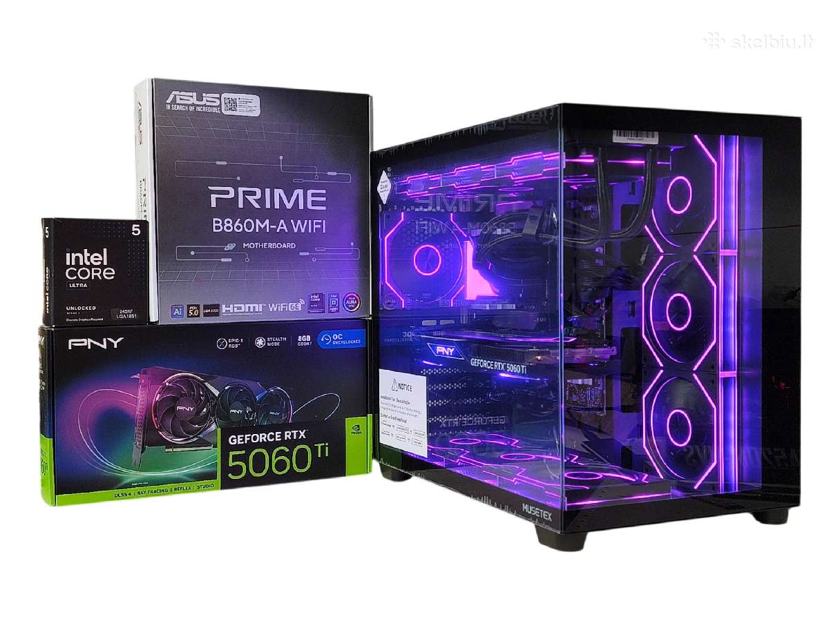 Rtx 5060ti Intel Ultra 5 245kf Ddr5 16gb Wi-fi Bt