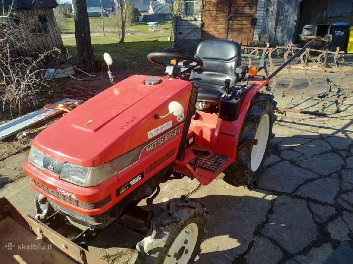 Traktorius Mitsubishi Mt-155 - nuotraukos Nr. 6