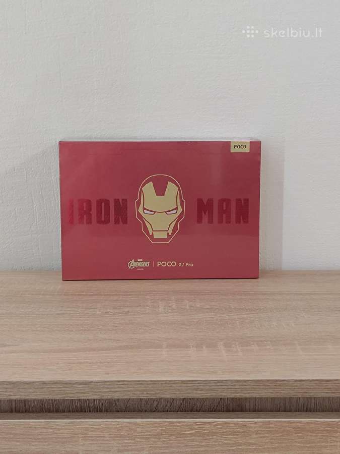 Išskirtinis Poco X7 Pro Iron Man 12/512