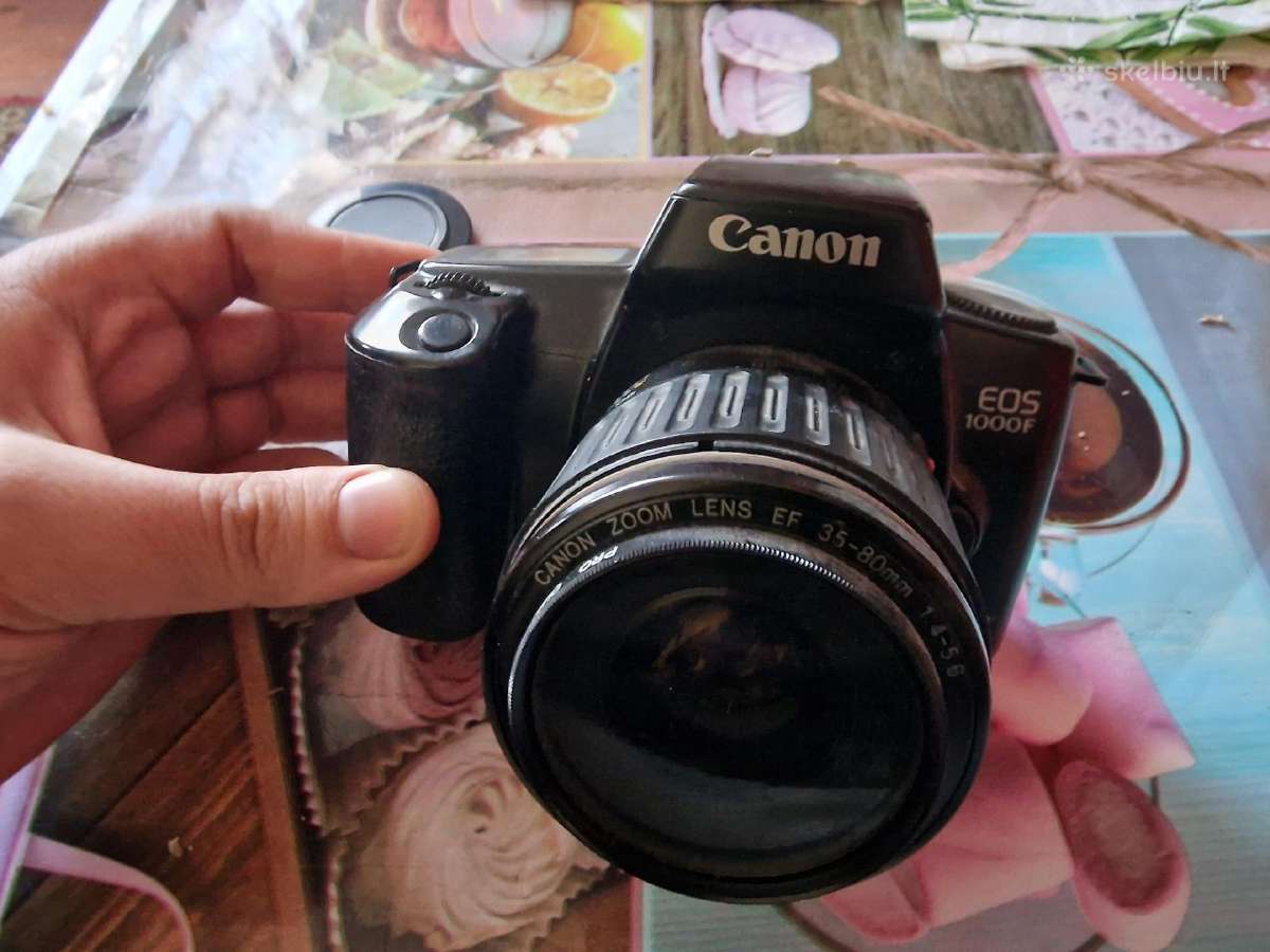 Canon EOS 1000f su 35-80mm objektyvu - nuotraukos Nr. 2