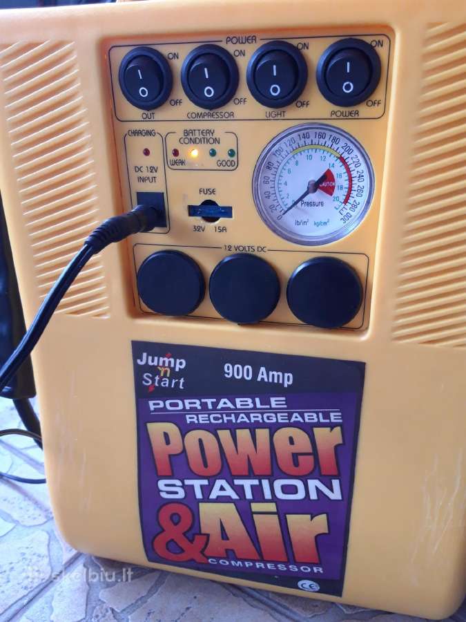 Powerstation & Air - kroviklis ir kompresorius