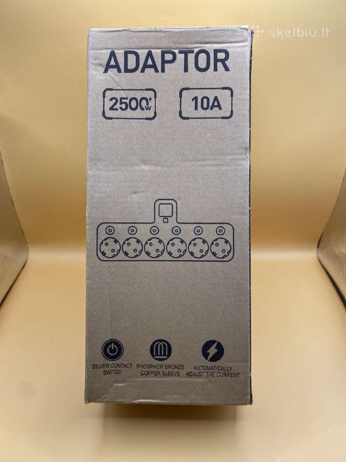 Išmanus prailgintuvas su Usb/ C jungtimis ir atski - nuotraukos Nr. 6