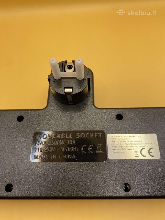 Išmanus prailgintuvas su Usb/ C jungtimis ir atski - nuotraukos Nr. 5
