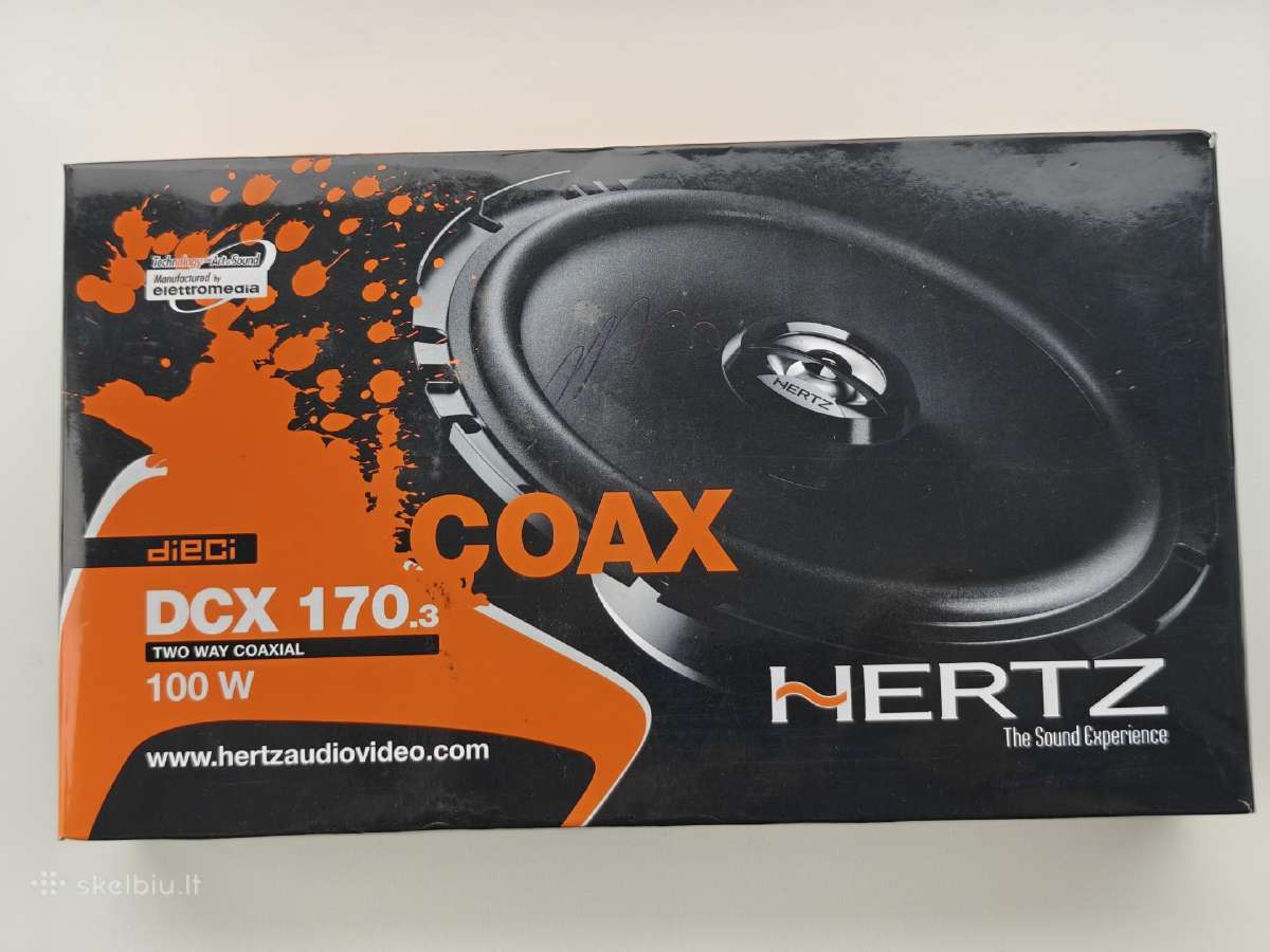 Garsiakalbiai automobiliui Hertz 100w