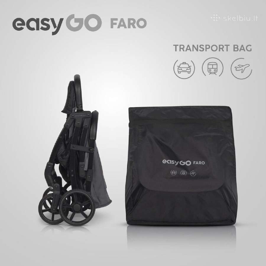 Vežimėlis sportinis kompaktiškas Easygo Faro - nuotraukos Nr. 6